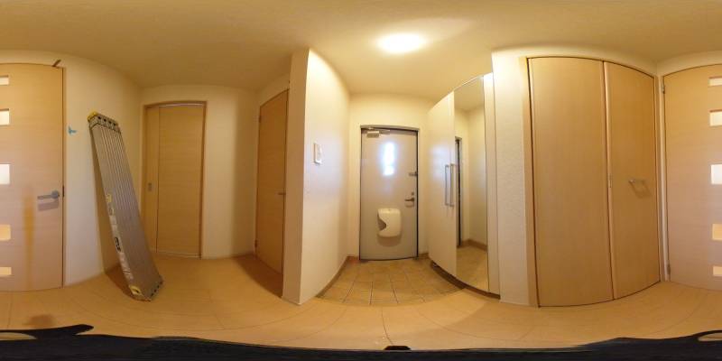 パノラマ画像玄関