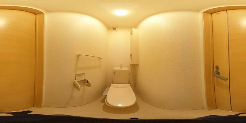 パノラマ画像トイレ