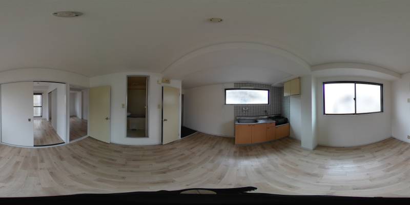 パノラマ画像リビング