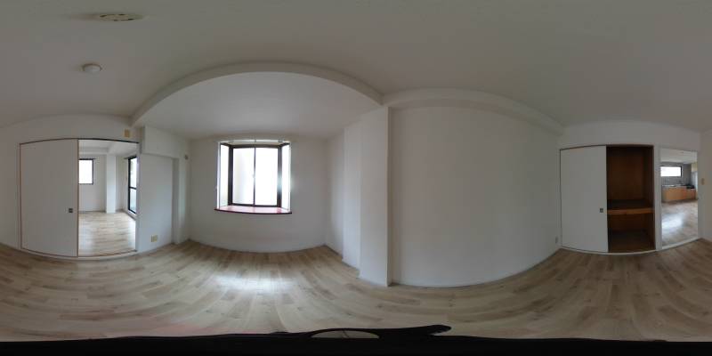 パノラマ画像洋室