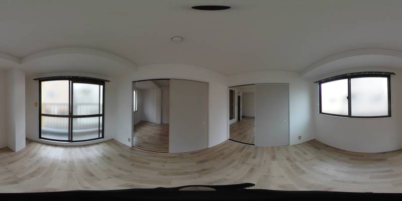 パノラマ画像洋室