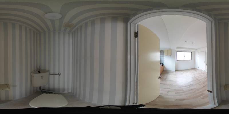 パノラマ画像トイレ