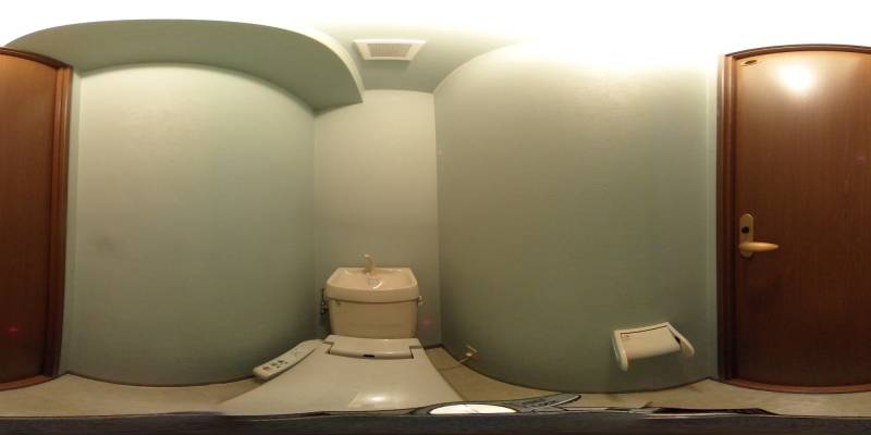 パノラマ画像トイレ