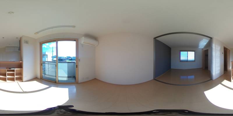 パノラマ画像リビング