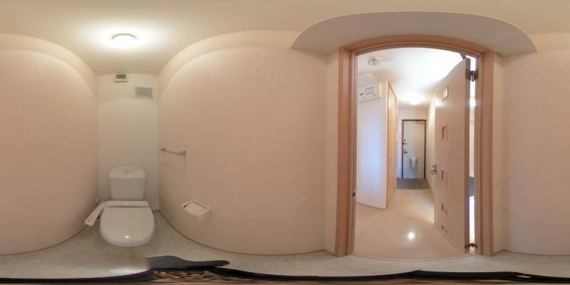 パノラマ画像トイレ