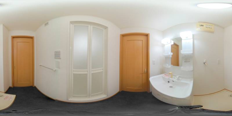 パノラマ画像洗面所