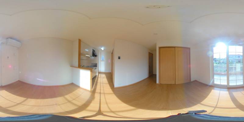 パノラマ画像リビング