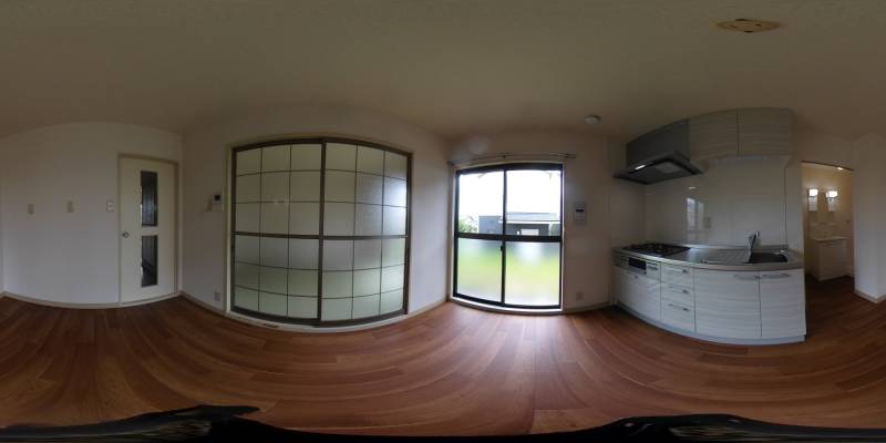 パノラマ画像洋室