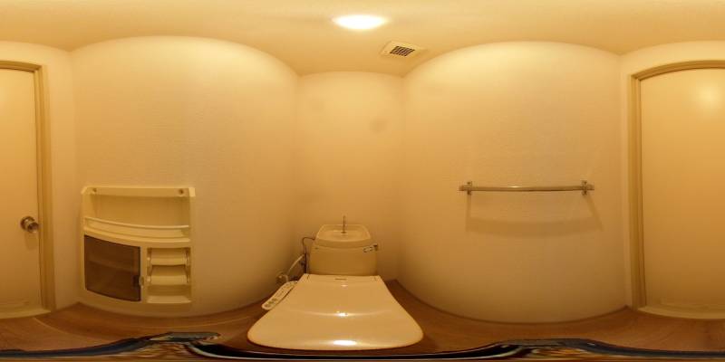 パノラマ画像トイレ