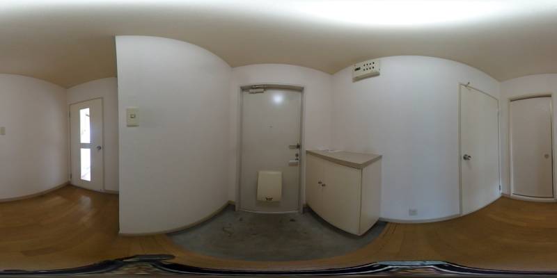 パノラマ画像玄関