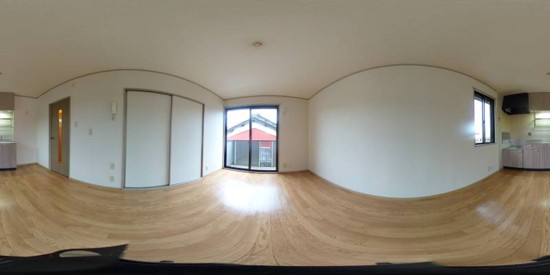 パノラマ画像リビング