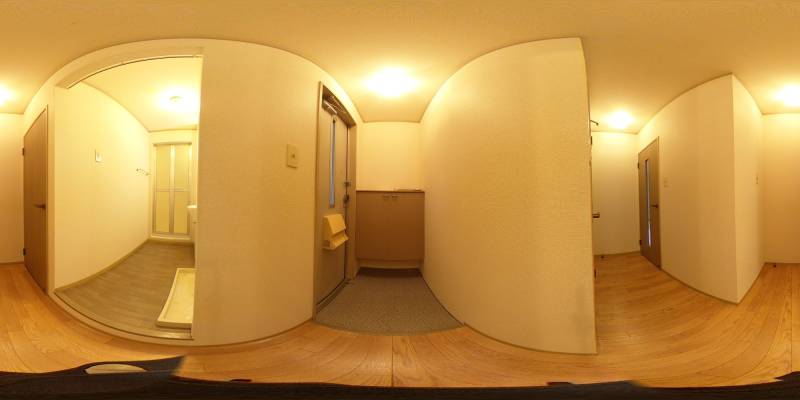 パノラマ画像玄関