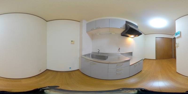 パノラマ画像キッチン