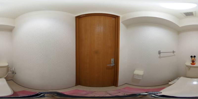 パノラマ画像トイレ