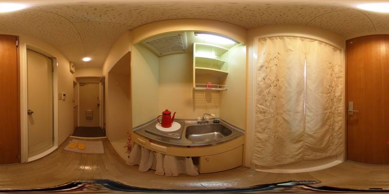 パノラマ画像玄関