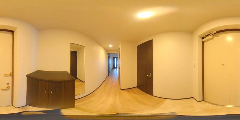 パノラマ画像玄関