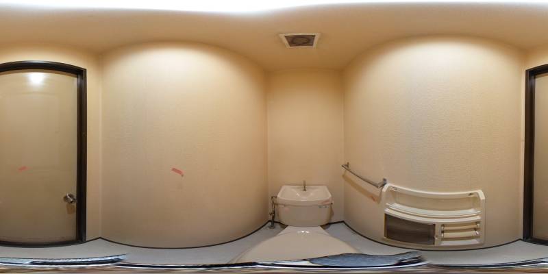 パノラマ画像トイレ