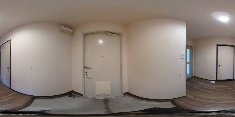 パノラマ画像玄関