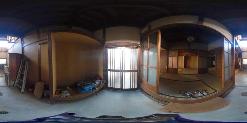 パノラマ画像玄関