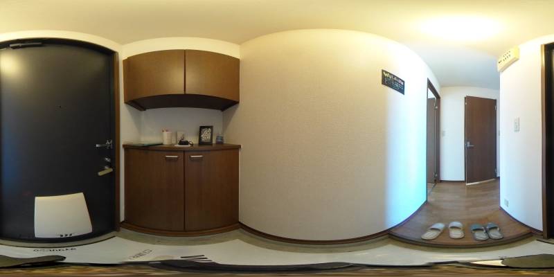 パノラマ画像玄関