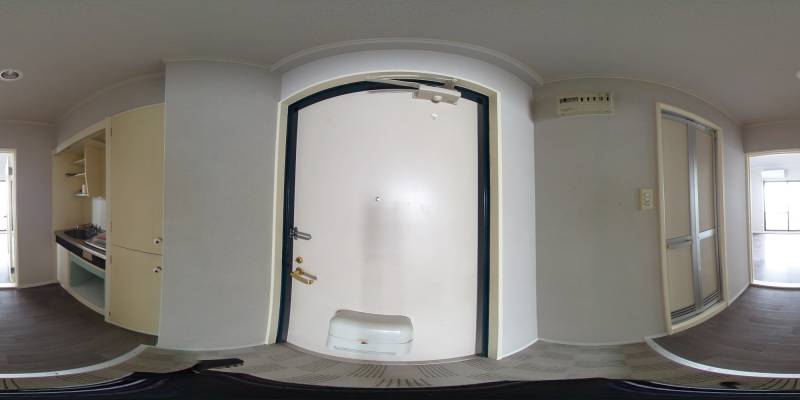 パノラマ画像玄関