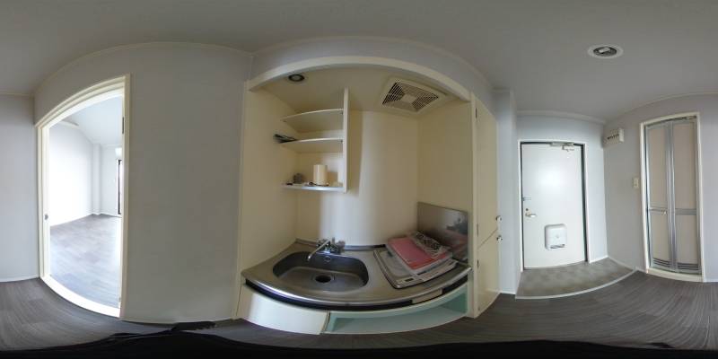 パノラマ画像キッチン