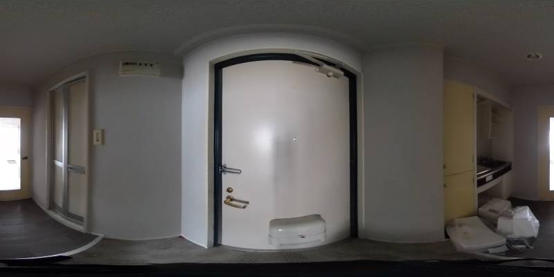 パノラマ画像玄関