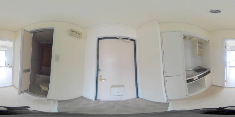 パノラマ画像玄関