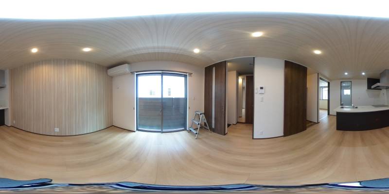 パノラマ画像リビング