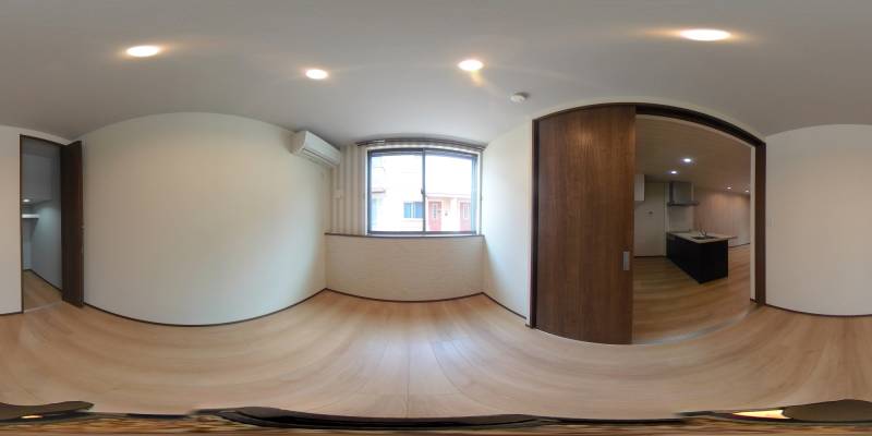 パノラマ画像洋室