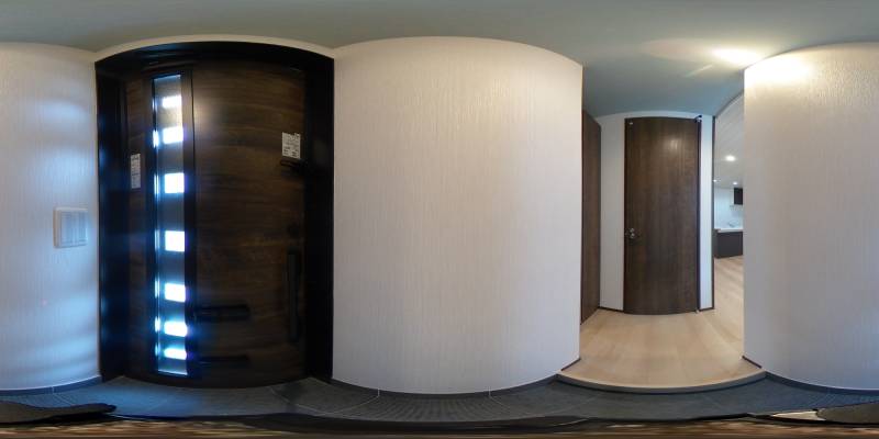 パノラマ画像玄関