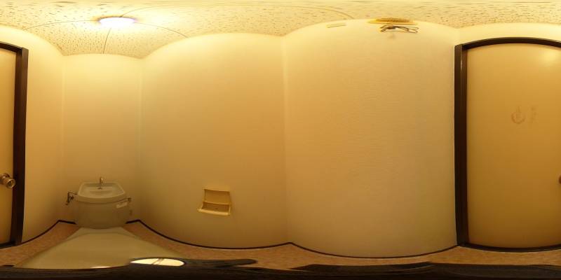 パノラマ画像トイレ