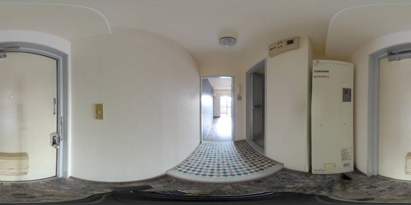 パノラマ画像玄関