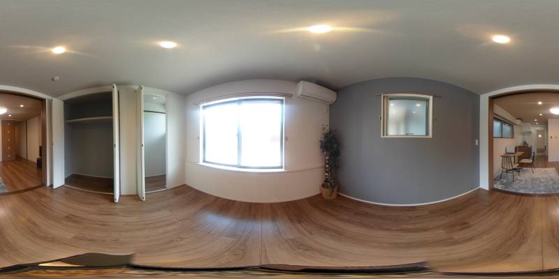 パノラマ画像洋室