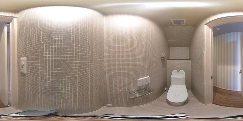 パノラマ画像トイレ