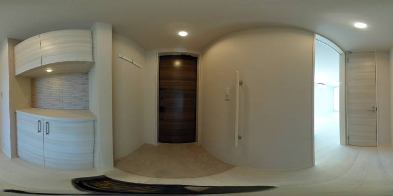 パノラマ画像玄関