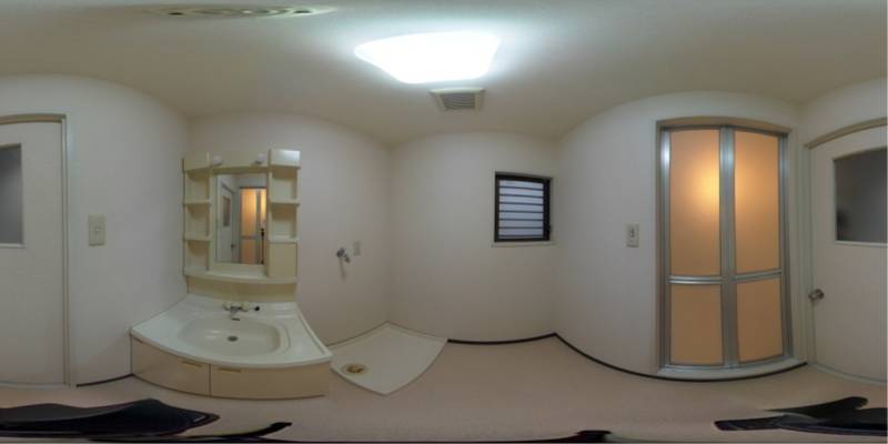 パノラマ画像洗面所