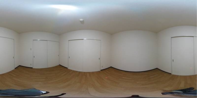 パノラマ画像洋室