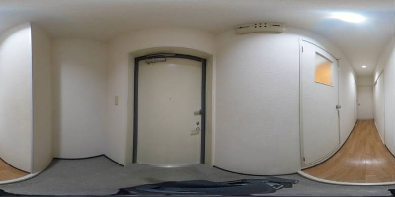 パノラマ画像玄関