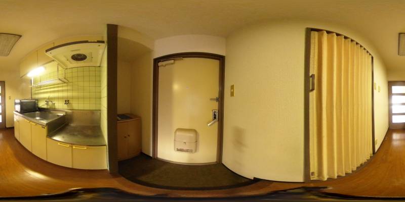 パノラマ画像玄関