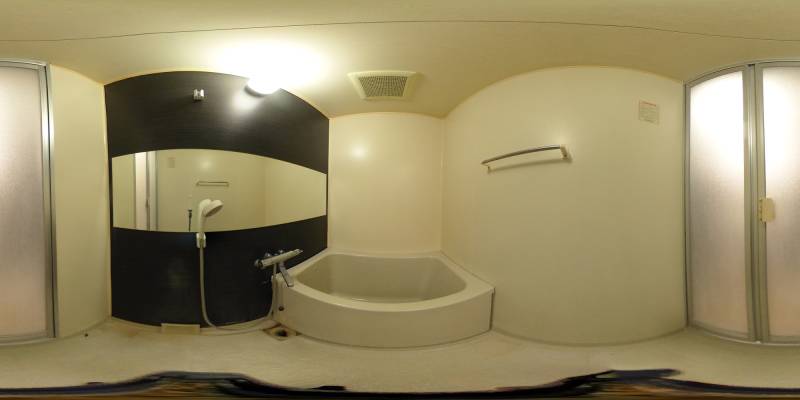 パノラマ画像バスルーム