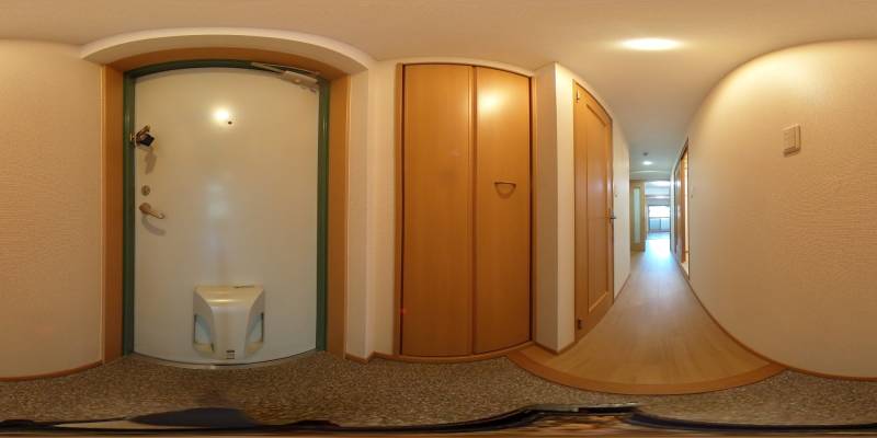 パノラマ画像玄関