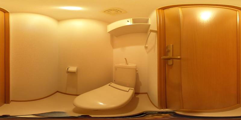 パノラマ画像トイレ