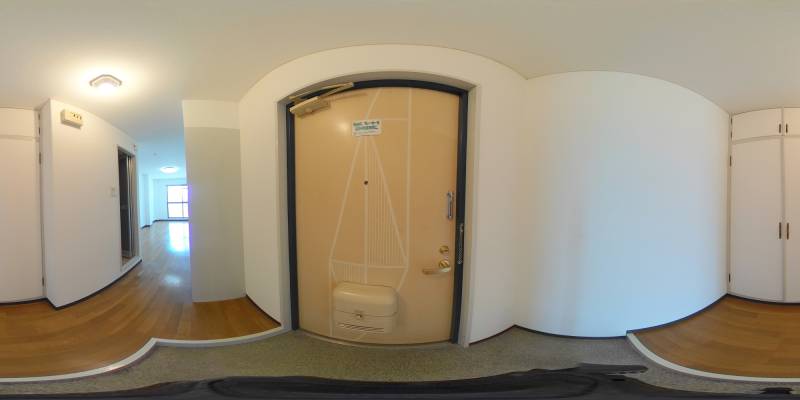 パノラマ画像玄関