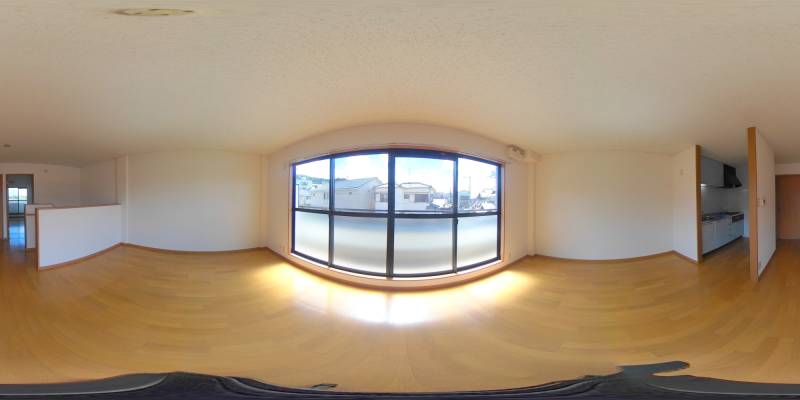 パノラマ画像リビング