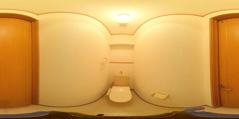 パノラマ画像トイレ