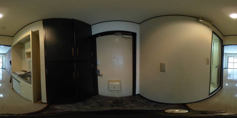 パノラマ画像玄関