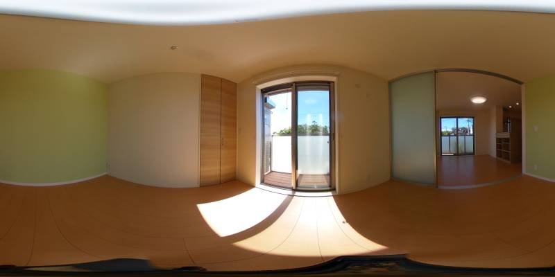 パノラマ画像洋室