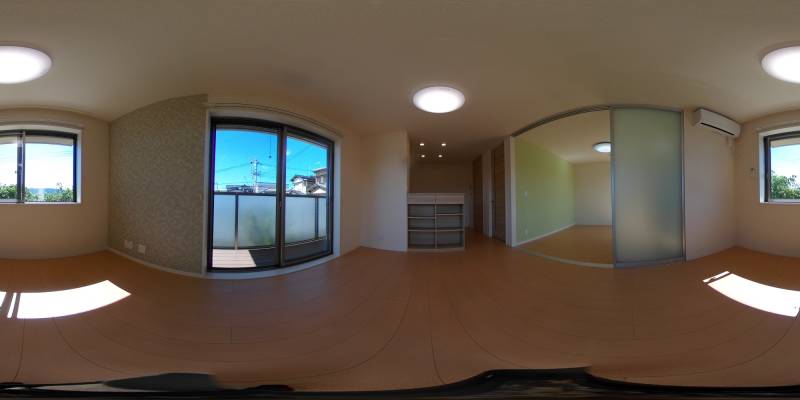 パノラマ画像リビング