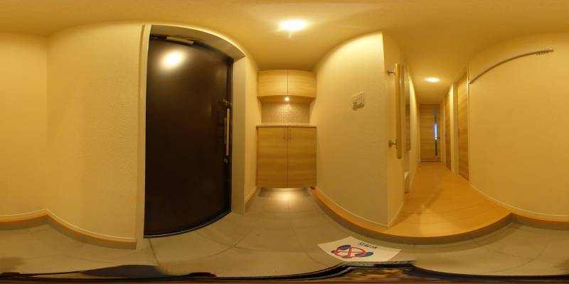 パノラマ画像玄関